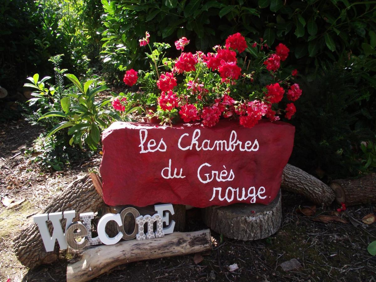 Chambres Du Gres Rouge De Beauval מראה חיצוני תמונה
